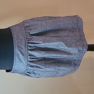 BENCH Mini Skirt, Grey with Multi Colored Flecks, Size XL